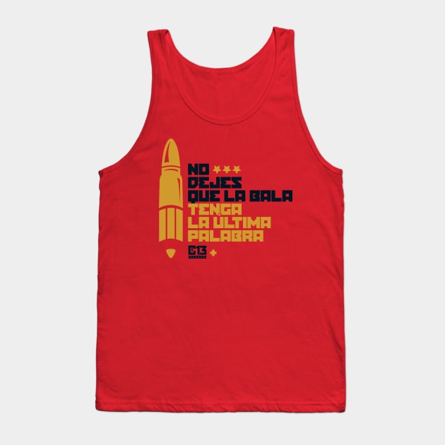 Calle 13 - la bala Tank Top by nunkmas